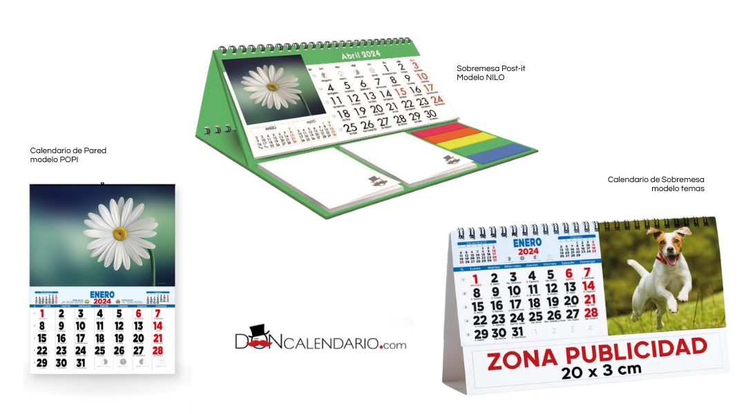 calendario para regalar clientes