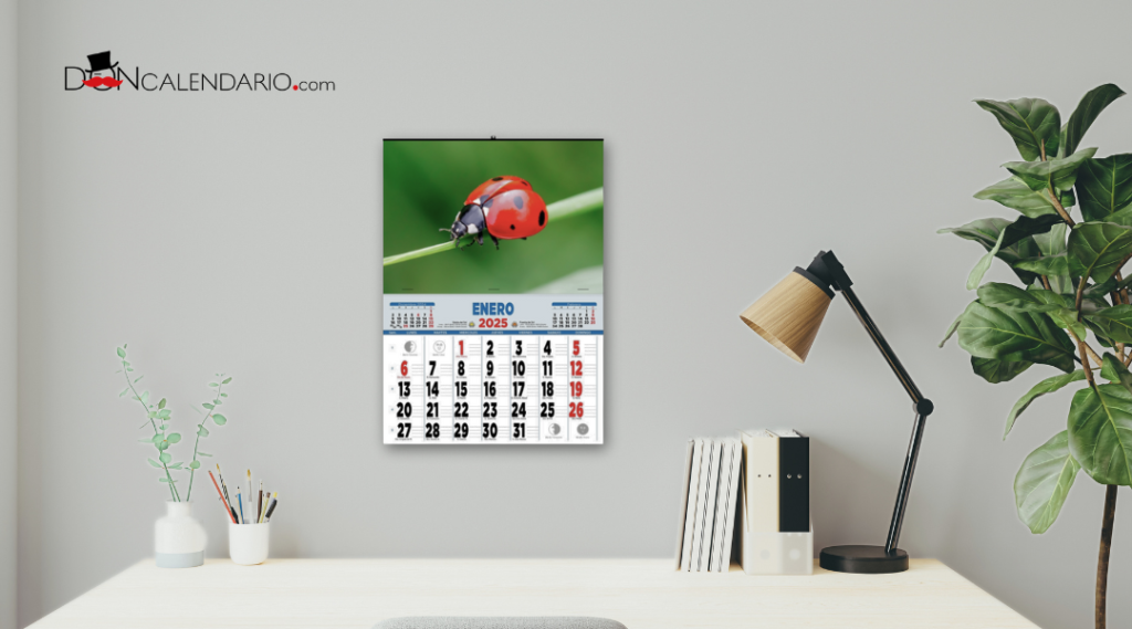 calendario publicitario personalizado de pared
