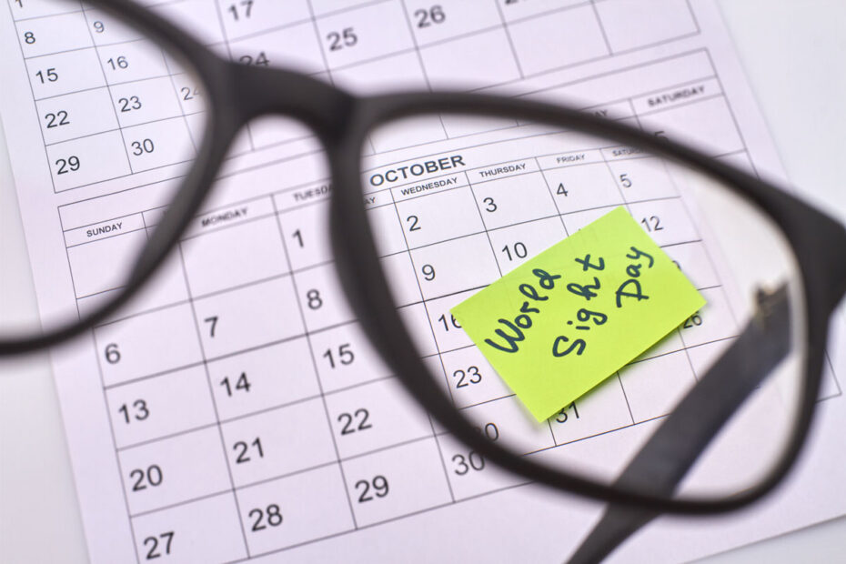 calendario con post it