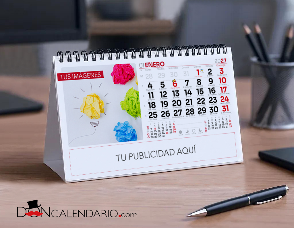 Calendario de mesa imagenes publicidad