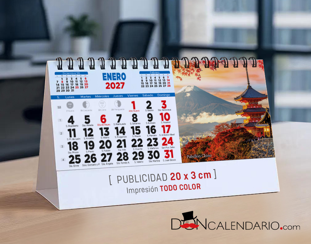 Sobremesa publicidad surtidos